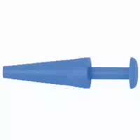 Katheterstöpsel Steril Blau 100 st
