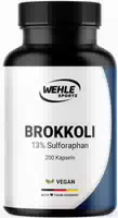 Brokkoli Extrakt 200 Kapseln 1000 mg Brokkoli mit 130 mg Sulforaphan Wehle Sports