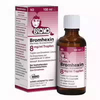 Bromhexin Hermes Arzneimittel 8 Mg Ml Tropfen