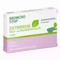 Bronchostop Sisymbrium Hals und Rachenpastillen