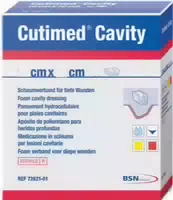 Cutimed Cavity Schaumverb 15x15 Cm Nicht Haftend 5 St Kompressen