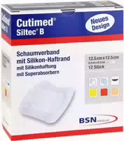 Cutimed Siltec B Schaumverb 12