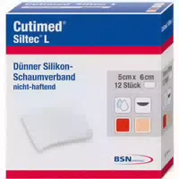 Cutimed Siltec L Schaumverband 5x6 Cm Dü San Haf