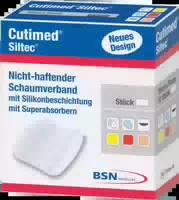 Cutimed Siltec Schaumverb 20x20 Cm Nicht Haftend 6 St Kompressen
