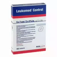 Leukomed Control Folienverband 5x7 Cm 10 St
