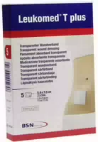 Leukomed T Plus 5 Sterile Pflaster 5 cm X 7,5 cm