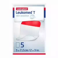 Leukomed T Skin Sensitive Steril 5x7,2 C 5 St