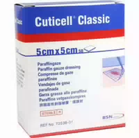 Cuticell Classic Wundgaze 5x5 cm 50 st Wundgaze