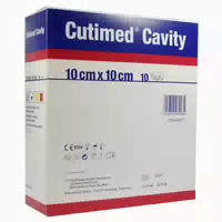 Cutimed Cavity Schaumverband 10x10 cm 10 st