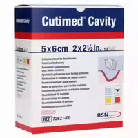 Cutimed Cavity Schaumverband 5x6 Cm 10 St