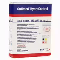 Cutimed Hydrocontrol Kompressen 4,5x4,5 10 St