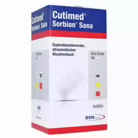 Cutimed Sorbion Sana Wundauflage 22x22 C