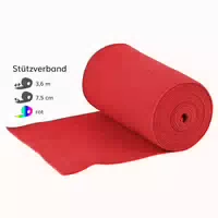 Delta Cast Soft 7,5 Cmx3,6 m Rot 10 st