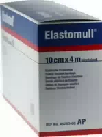 Elastomull 10cmx4m Streched Elastische Fixierbinde 50 St Binden