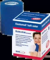 Elastomull Haft Color 6 Cmx4 m Fixierb Blau 1 st Binden