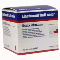Elastomull Haft Color 8 Cmx20 m Fixierb Blau 1 st Binden