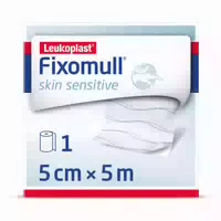 Fixomull Skin Sensitive Vollflächige Fixierung Für Die Sekundärfixierung 5 Cm X 5 M 1 St Pflaster