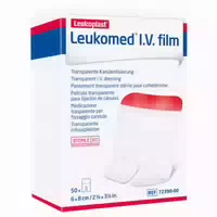 Leukomed I V Film Pflaster 50 St