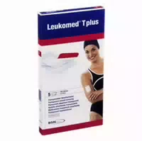 Leukomed Transp Plus Sterile Pflaster 10x20 cm 5 st Pflaster