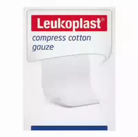 Leukoplast Compress Cotton Gauze 7,5x7,5cm Unst 8f 100 St