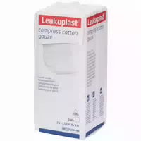 Leukoplast Compress Cotton Gauze 7,5x7,5cm Ste 12f 20x5 St
