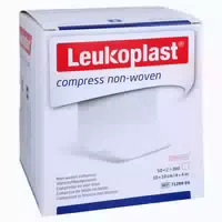 Leukoplast Compress Non Woven Ste 5x5 4f 250 St 100 St