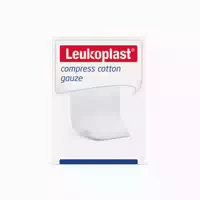 Leukoplast Mullkompressen, Compress Cotton Gauze, Steril, 10 X 10 Cm 25x2 St