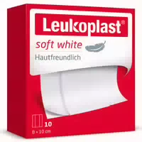 Leukoplast Soft 8 cm X 10cm 10 st Pflaster