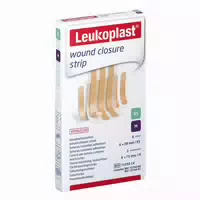 Leukoplast Wound Closure Strip Mix Beige 2 St