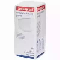 Leuloplast Kompressen 7,5x7,5cm 12 Fach 100 st Kompressen
