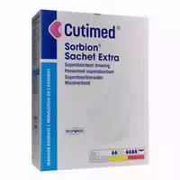 Sorbion Cutimed Sachet Extra Wundaufl 10x20 Cm 5 St Pflaster