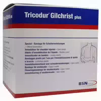Tricodur Gilchrist Plus Bandage Gr S Bla 1 st 1 st