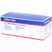 Uniflex Universal Binden 10 cm X 5 m Blau