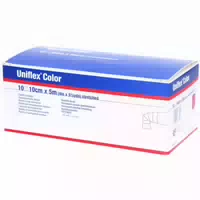 Uniflex Universal Binden 10 cm X 5 m Rot