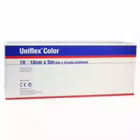 Uniflex Universal Binden 10 cm X 5 m Blau