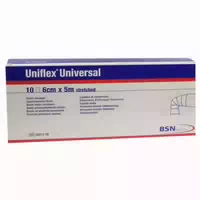 Uniflex Universal Binden 6 Cmx5 m Zellglas Weiß 10 st Binden