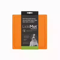 Buddy Schleckmatte Orange Größe L Lickimat