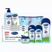 Bübchen Pflegeset Für Neugeborene, 7 Teilig – Geschenkset Mit Baby Produkten 1 St