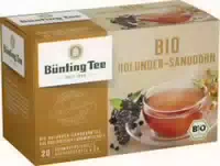 Bünting Tee Bio Holunder Sanddorn