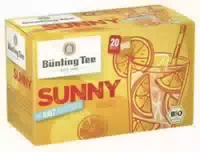 Bünting Tee Bio Sunny Pfirsich Maracuja