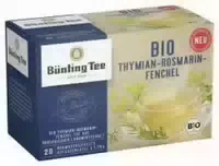 Bünting Tee Bio Thymian Rosmarin Fenchel