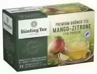 Bünting Tee Premium Grüner Tee Mango Zitrone