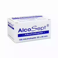 Alkoholtupfer Alcosept 100 St