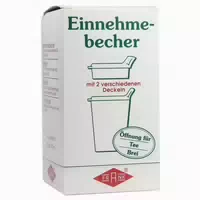 Einnehmebecher Kunststoff M 2 Trinkdecke 1 St
