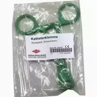 Katheterklemme Scherenform Kunststoff 1 St