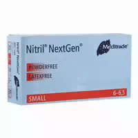 Nitril Einmal Handschuhe Puderfrei Klein 100 St Handschuhe