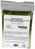 Rettungsdecke Kfz Gold,silber 160x210 cm