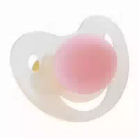 Sauger Einschlaf Kirsche Latex ohne Ring 0 6m Rosa