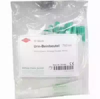 Urin Beinbeutel Rückl Sp M Abl Schräg 750 Ml 10 St Beutel