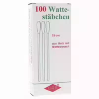 Wattestäbchen Holz 15 Cm M Wattebausch 100 St